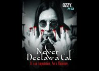 Ozzy condamnă îndepărtarea ghearelor pisicilor într-un mesaj PETA