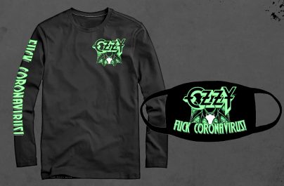 Ozzy Osbourne vinde tricouri și măști cu lilieci și mesajul „Fuck Coronavirus!”