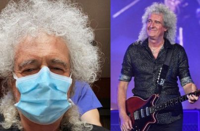 Brian May, spitalizat după un accident la grădinărit