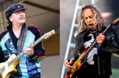 Kirk Hammett va apărea pe viitorul album al lui Santana